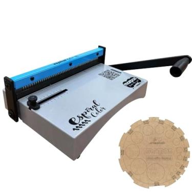 Imagem de Encadernadora Espiral Color Azul Manual A4 Marpax 10Fls