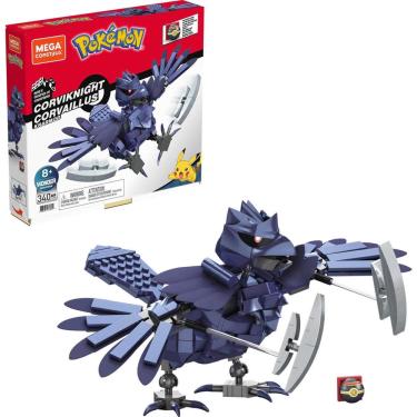 Imagem de Conjunto de construção mega Corviknight com 340 tijolos e Pokébola
