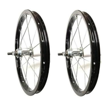 Imagem de Roda 16 aluminio viper montada (par) preto