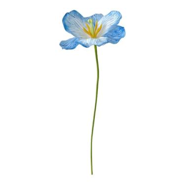 Imagem de Flor falsa, decoração de casamento em casa, adereços de fotografia retrô, flores artificiais realistas sem folhas 10 cm para exibição comercial, dia dos namorados, aniversário, quarto, sala de estar