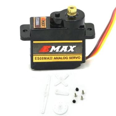 Imagem de Mini Engrenagem Servo De Alta Velocidade Emax Es08mdIi Metal Gear 12g 