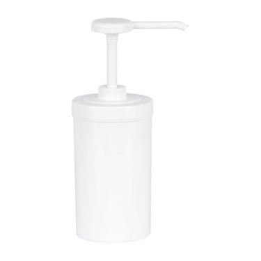 Imagem de DimyFew Bomba dispensadora de molho, bomba de xarope de ketchup, recipiente para salada de 1000ml, dispensador de xarope de café, garrafa de para bar, cozinha, 20 Cc