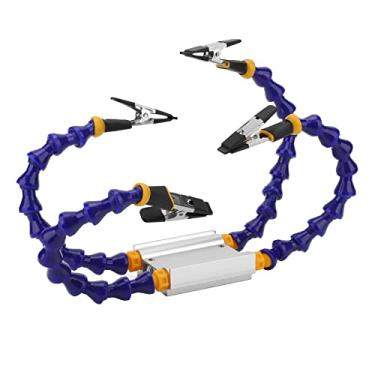 Imagem de Soldagem Helping Hands ABS ABS Flexível ARM Alumínio Base Base Terceira Ferramenta Ferramenta Tampa Removível Tampa de Borracha Para Peças da Estação de Soldagem