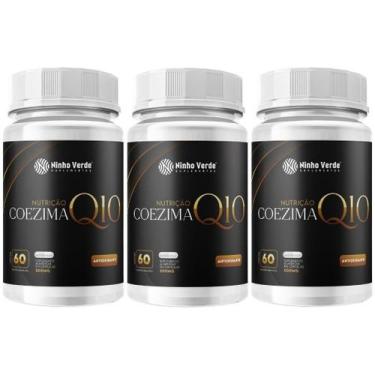 Imagem de Kit 3 Coenzima Q10 180 Cápsulas - Ninho Verde