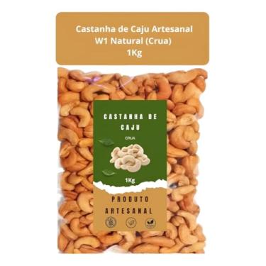 Imagem de Castanha Caju Crua Vegana W1-1kg Direto Do Produtor