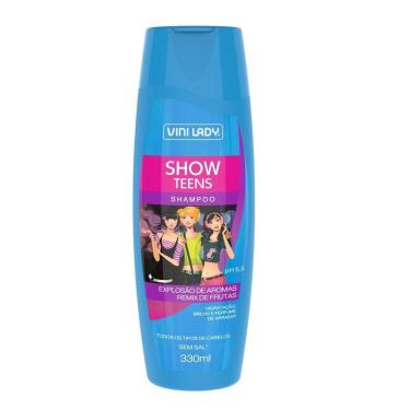 Imagem de Shampoo Juvenil Show Teens Remix Frutas 330ml Vini Lady-Unissex
