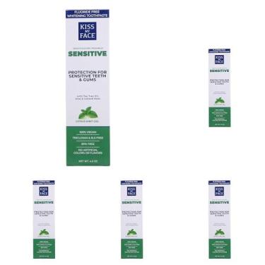 Imagem de Pasta de dentes Kiss My Face Gel sensível de menta cítrica 130ml