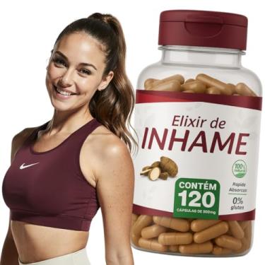 Imagem de Elixir de inhame 100% natural 120 capsulas 500 mg