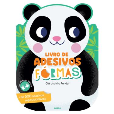 Imagem de Livro de adesivos formas: Olá, Ursinho Panda!