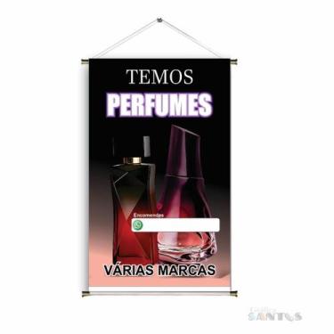 Imagem de Banner pronto Perfume BA 581 medida 45x70 cm arte pronta