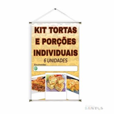 Imagem de Banner pronto Torta de Frango BA 497 medida 45x70 cm arte pronta