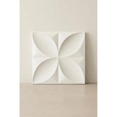 Imagem de Revestimento 3D Parede Placa Pvc 30X30Cm Kit 25Un + Fita 3M