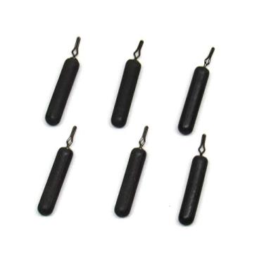 Imagem de Harmony Fishing – Pesos de tungstênio Skinny/cilindro Dropshot (3/8 onças (pacote com 6))