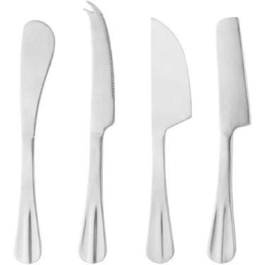Imagem de Conj. 4 Peças de Aço Inox P/ Queijos Positano - Lyor