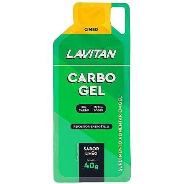 Imagem de Suplemento Alimentar Lavitan Carbogel Limão 40g - CIMED