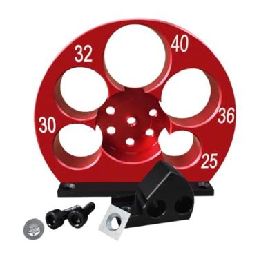 Imagem de KiBcsLic Kit de gabarito para fazer cavilhas Cortador de cavilhas ajustável para marcenaria Fabricante de para fabricação de móveis