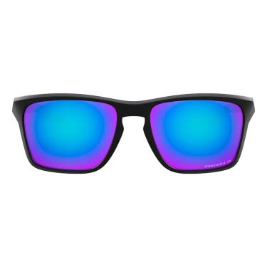 Imagem de Óculos de Sol Oakley Polarizado Sylas 0OO9448L 944812 Tam 57 / Preto Fosco - Lentes Prizm Saphire