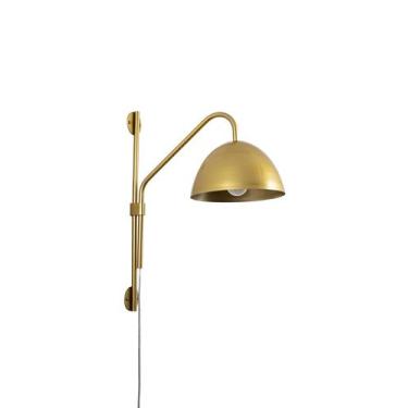 Imagem de Lustre Arandela Versa Cone Retro Articulada Dourada 361 - ILUMINAMUNDO