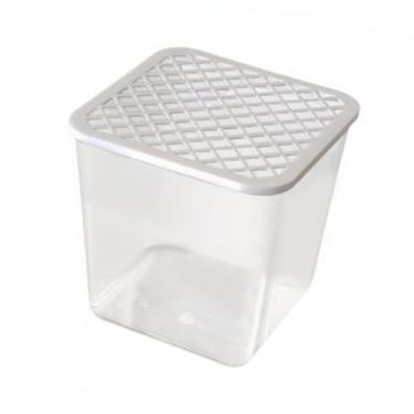 Imagem de IEUDNS Kit inicial para aquário pequeno, centro de mesa moderno, decoração de aquário de mesa, tigela transparente para peixes pequenos Betta