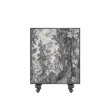 Imagem de YAYAOVP-24927 Armário empilhável de sapatos de 6 andares com portas, grande armário de armazenamento de sapatos de madeira com prateleiras ajustáveis, organizador independente para entrada, sapato de