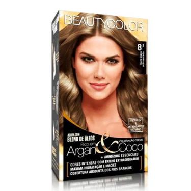 Imagem de Kit Coloração Louro Claro Acinzentado 8.1 - Beauty Color