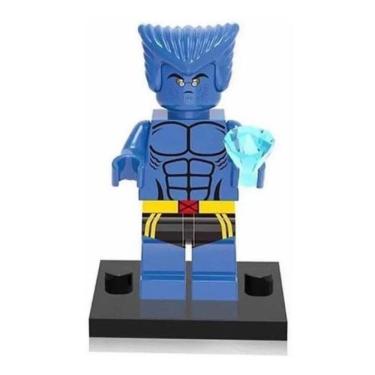 Imagem de Boneco Blocos De Montar X-Men Fera