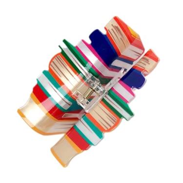 Imagem de Bohany Grampos Bonitos Para Cabelo Para Meninas,Pregadores Garra Em Formato De Livro Para Mulheres | Barretes Coloridos Leves Para Mulheres Ocasiões Diversas Acessórios Fotográficos Para Rabo De