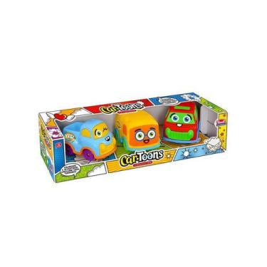 Imagem de Carrinho Cartoons C3 - USUAL BRINQUEDOS
