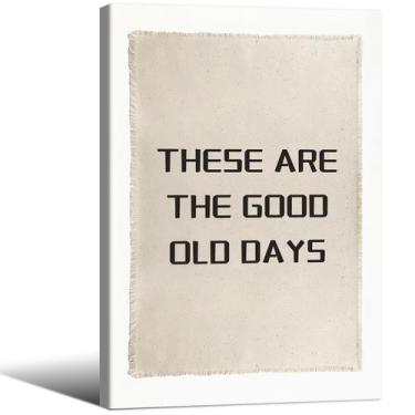 Imagem de Arte de parede Aimery These Are The Good Old Days, tela de 40x60cm