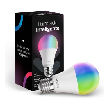 Imagem de Lâmpada Led Rgb Wi-fi Velds, Smart 16 Milhões De Cores 9w Branco Ajustável, Compatível C/ Alexa Google Tuya, E27 Bivolt