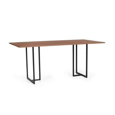 Imagem de Mesa De Jantar Retangular Industrial 6 Lugares 160x90cm Atos Noronha - Straub Web