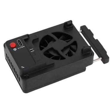 Imagem de Zhjvihx DSLR Camera External Cooler Com Turbo Fan, Display LED Em Tempo Real, Radiador de Semicondutores, Ventilador de Refrigeração da Câmera para ZV, A7, FX30, A6700, Série R, Série
