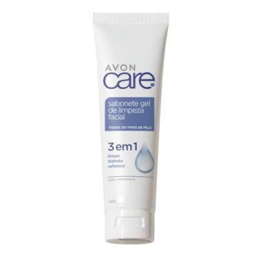 Imagem de Sabonete Gel de Limpeza Facial Avon Care 3 Em 1 Todos os Tipos de Pele