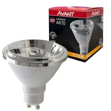 Imagem de Lampada Led Ar70 4,8W Branco Quente 2700K GU10 Foco 12 - Avant