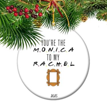 Imagem de Enfeite de programa de TV de amigos de 2025, melhor amigo, decoração de férias para amigos, lembrança de amigos para fãs