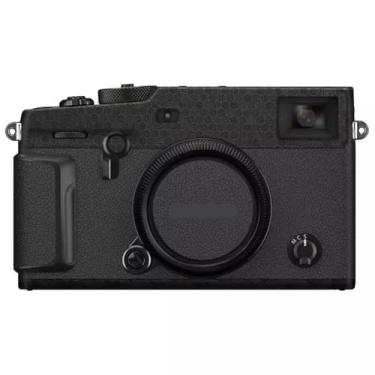 Imagem de Adesivo de capa de câmera X Pro3 para FujiFilm X-Pro3 protetor de câmera película protetora de pele decoração e resistência ao desgaste XPro3 (favo de mel preto + couro preto)