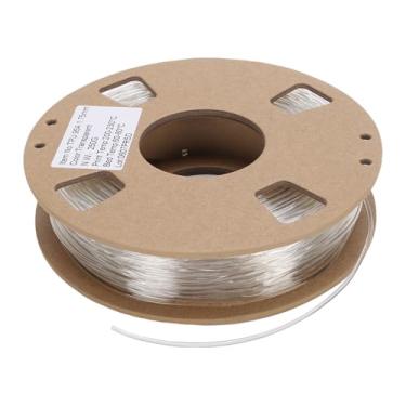 Imagem de Zopsc Filamento da Impressora 3D TPU, 1,75 Mm Filamento Flexível Transparente Baixa Deformação de Baixa Deformação Fácil de Imprimir Com a Prova de Abrasão de Graxa de óleo