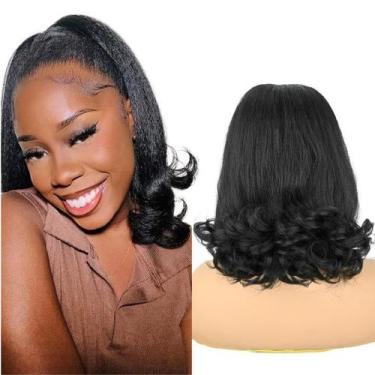 Imagem de Extensão de rabo de cavalo UAmy hair Flick 35 cm Yaki Straight 1B