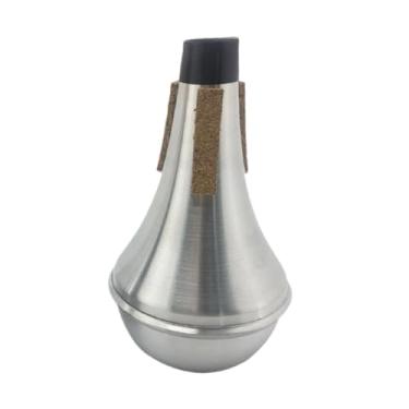 Imagem de KiBcsLic Surdina de prática pequena e reta, fácil instalação, para trompete, para amantes da música jazz, instrumento musical, B