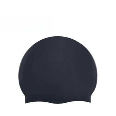 Imagem de Touca De Silicone Para Natação Jovens E Adultos (Preto-Natação(adulto))