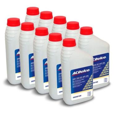 Imagem de 10 Litros De Oleo Motor 5w30 Sn 100 Sintetico Kit518 - Acdelco