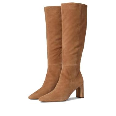 Imagem de Sam Edelman Bota de cano alto feminina Sylvia, Chipre Tan Panturrilha Larga, 42
