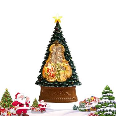 Imagem de Bohany Bola Luminosa De Natal,Timer Musical USB De 6 Horas,Globo De Neve Iluminado Para Mesa De Natal | Para Sala Quarto Lareira Prateleira Parapeito Amigos Adolescentes Adultos Homens Mulheres