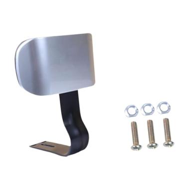 Imagem de Colaxi Encosto para bicicleta elétrica, encosto para banco traseiro, almofada para costas prática e confortável para acessórios de bicicletas elétricas, Prata