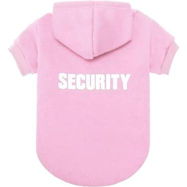 Imagem de Moletons para cães BINGPET Security Cold Weather Sweater rosa XL