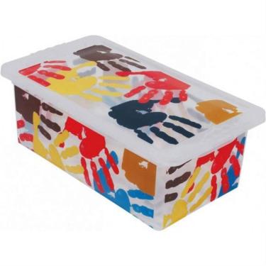 Imagem de Caixa Organizadora 5,5 Litros Mãozinha - Or16l-19 - São Bernardo Caixa Org. Container 5,5l Maozinha Or16l-19