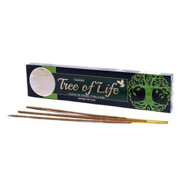Imagem de Incenso Indiano Goloka Massala Tree Of Life 15g
