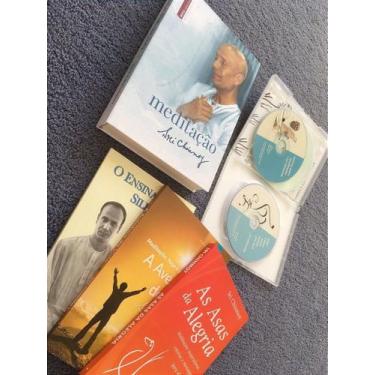 Imagem de Kit com 4 Livros de Meditação e Espiritualidade e Incenso Hem Chandan