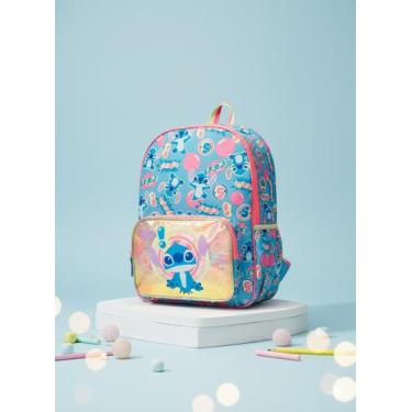 Imagem de Mochila de Costas Grande Puket Lilo e Stitch