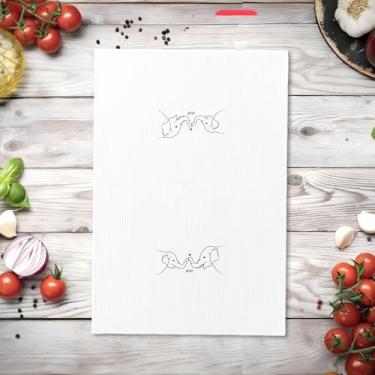 Imagem de Toalhas de cozinha engraçadas de elefante 40,6 x 61 cm, toalhas de chá engraçadas, toalhas de mão decorativas infantis para decoração de cozinha e banheiro